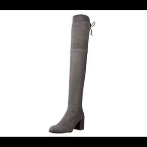 Stuart Weitzman Tieland boots in Slate